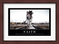 Framed Faith: Inspirational Quote and Motivational Poster