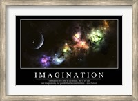 Framed Imagination: Inspirational Quote and Motivational Poster