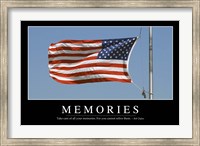 Framed Memories: Inspirational Quote and Motivational Poster