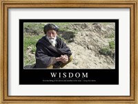 Framed Wisdom: Inspirational Quote and Motivational Poster