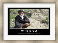 Framed Wisdom: Inspirational Quote and Motivational Poster