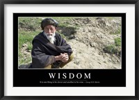 Framed Wisdom: Inspirational Quote and Motivational Poster