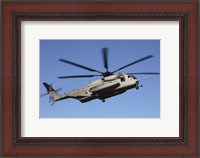 Framed US Marine Corps CH-53 Sea Stallion