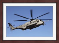 Framed US Marine Corps CH-53 Sea Stallion