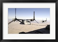 Framed MV-22 Osprey