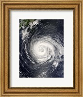 Framed Typhoon Fitow