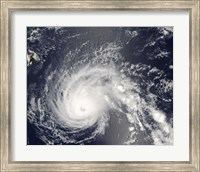 Framed Hurricane Flossie