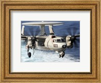 Framed E-2C Hawkeye