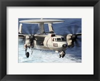 Framed E-2C Hawkeye