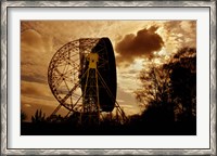 Framed Lovell Telescope in England