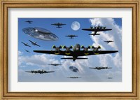 Framed UFO Sightings during World War II