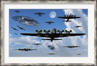 Framed UFO Sightings during World War II