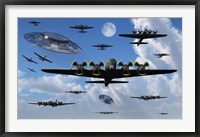 Framed UFO Sightings during World War II