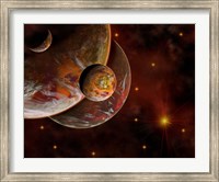 Framed Birth Place of a Star System