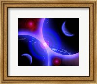 Framed Red Stars and Blue Planets