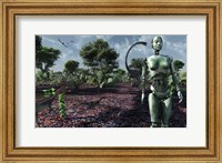 Framed Eve in the Garden of Eden