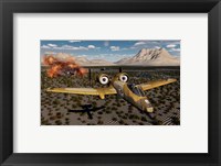 Framed American A-10 Thunderbolt