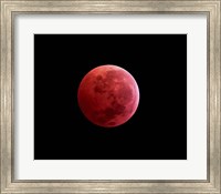 Framed Total Lunar Eclipse