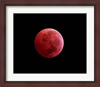 Framed Total Lunar Eclipse