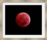 Framed Total Lunar Eclipse