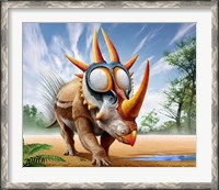 Framed Rubeosaurus