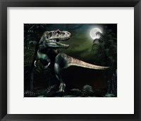 Framed Albertosaurus