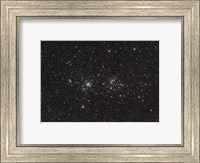 Framed Double Cluster in Perseus