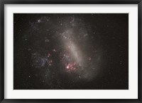 Framed Large Magellanic Cloud