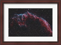 Framed NGC 6992, The Eastern Veil Nebula