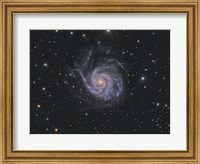 Framed Messier 101, Pinwheel Galaxy