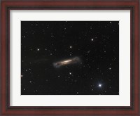 Framed NGC 3628, the Hamburger Galaxy