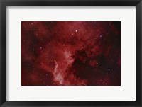 Framed NGC 7000, The North America Nebula