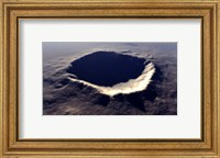 Framed Meteor Crater