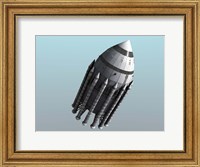 Framed Orion-Drive Spacecraft