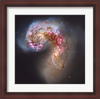 Framed Antennae Galaxies