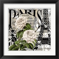 Framed Paris Blanc II