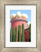 Framed Dali Theater and Museum exterior, Figueres, Spain