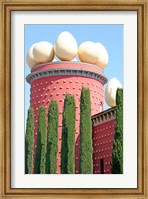 Framed Dali Theater and Museum exterior, Figueres, Spain