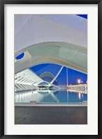 Framed City of Arts and Sciences, Valencia, Spain