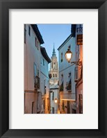 Framed Alleyway and Toledo Cathedral Steeple, Toledo, Spain