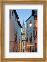 Framed Alleyway and Toledo Cathedral Steeple, Toledo, Spain