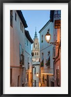 Framed Alleyway and Toledo Cathedral Steeple, Toledo, Spain