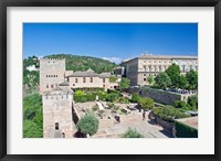 Framed Alhambra, Granada, Andalucia, Spain