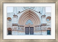 Framed Tarragona Cathedral, Catalonia, Spain