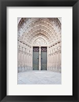 Framed Toledo Cathedral Door, Toledo, Spain