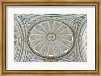 Framed Catedral Mosque of Cordoba, Ceiling, Cordoba, Andalucia, Spain