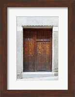 Framed Traditional Door, Toledo, Spain