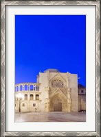 Framed Valencia Cathedral at Dawn, Valencia, Spain