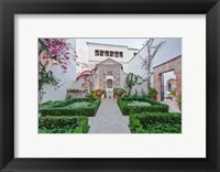 Framed Hotel Courtyard, Cordoba, Andalucia, Spain