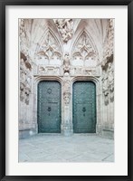 Framed Toledo Cathedral Door, Toledo, Spain